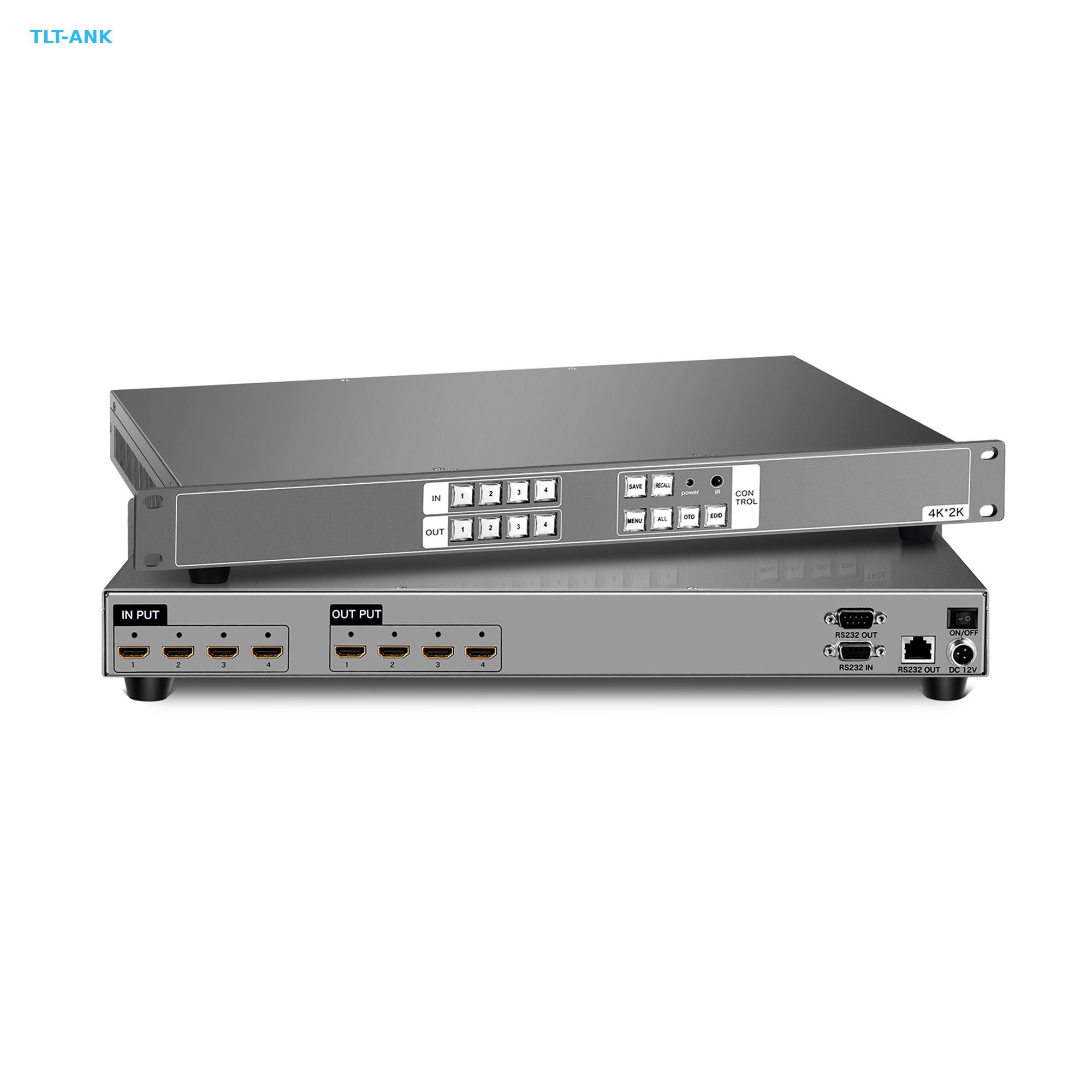 Hdmi Matrix Switch - Matrice Video Professionale 4x4 4K per