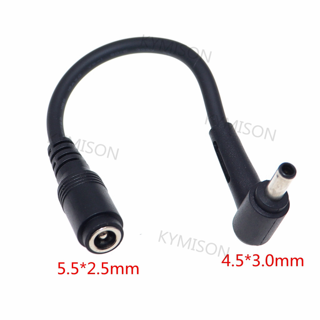 Cable Lock Laptop - Jack DC 5.5*2.5 femmina a 4.5*3.0mm