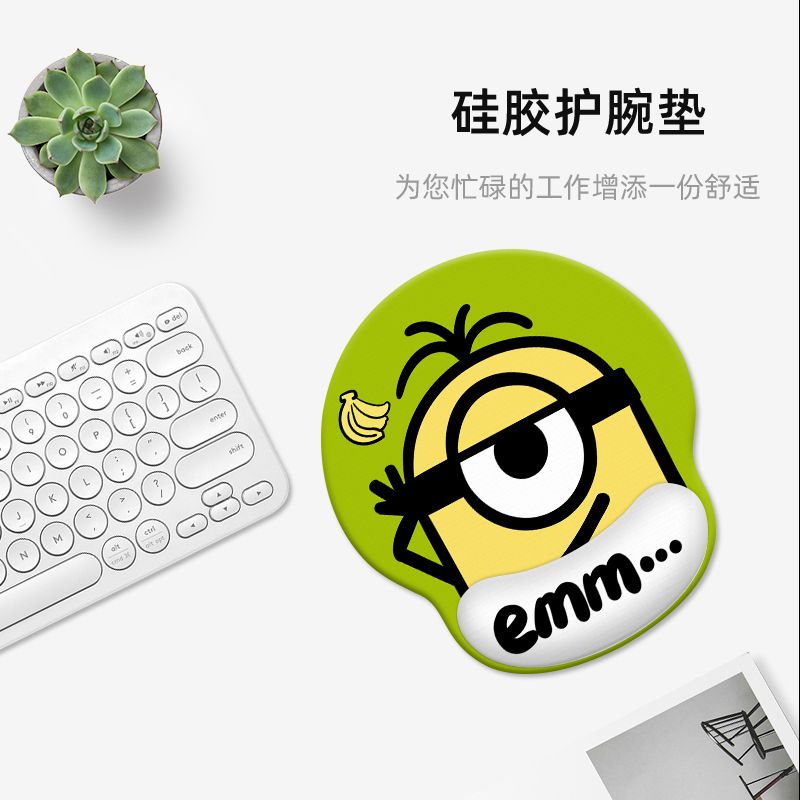Tech For Office - Tappetino per mouse con cuscino per