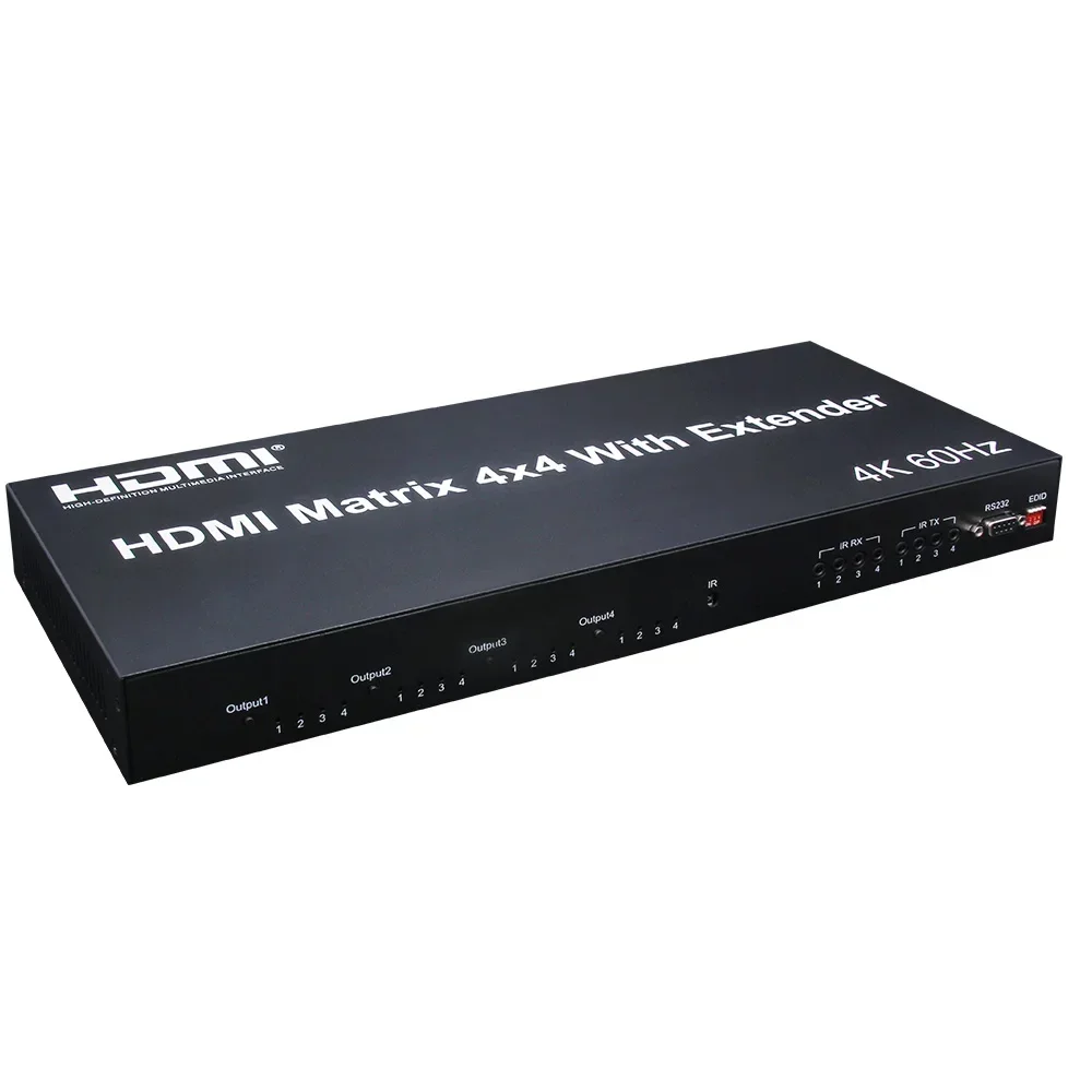 Hdmi Matrix Switch - Matrice HDMI 2.0 4x4 4K 60Hz