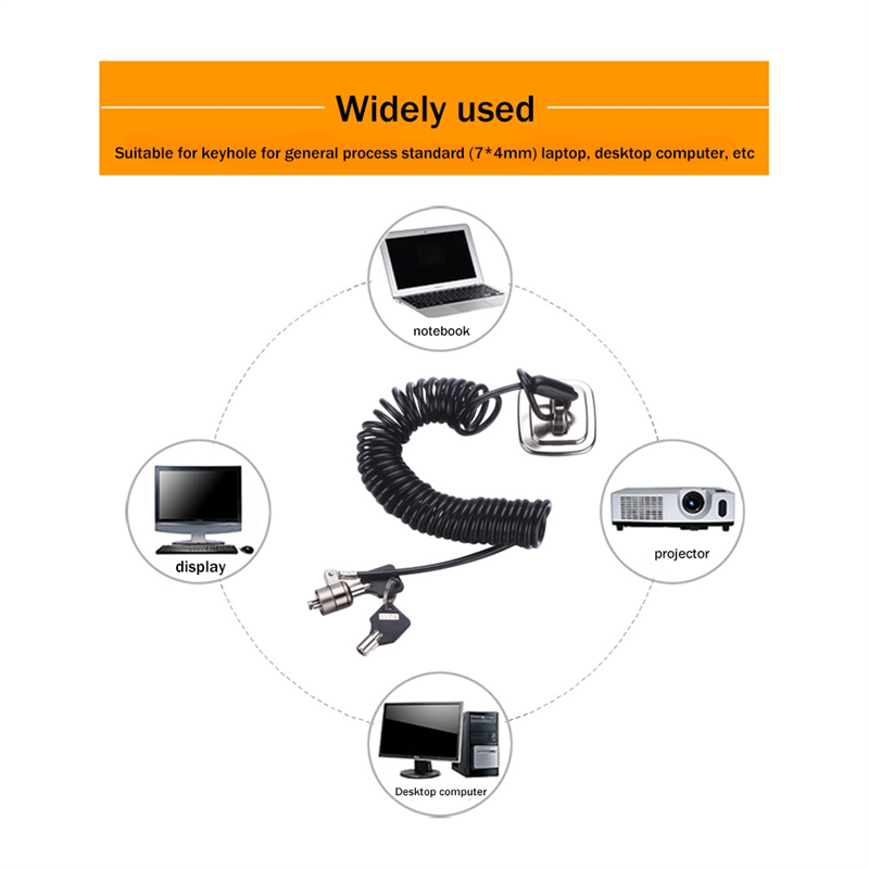 Blocco per computer portatile  - Cable Lock Laptop recensione e prezzo