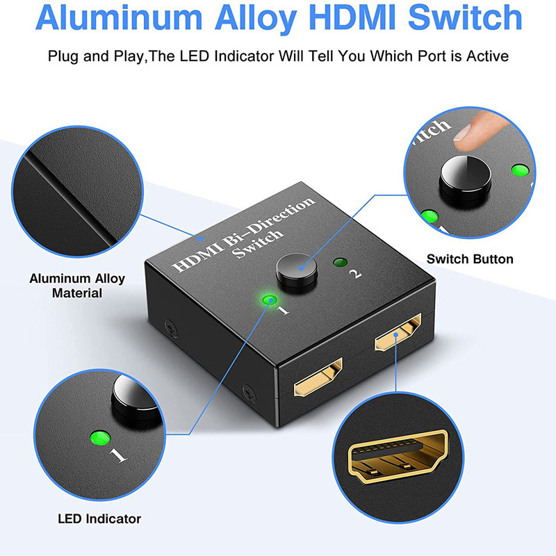 NUOVO Splitter HDMI 4K Compati - Hdmi Matrix Switch recensione e prezzo