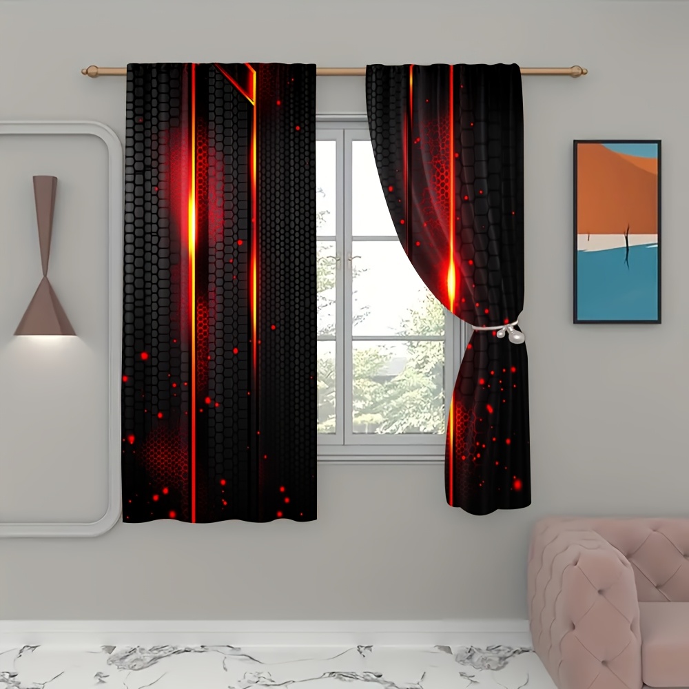 2 pz Tende Effetto Lava Nere R - Office And Tech recensione e prezzo