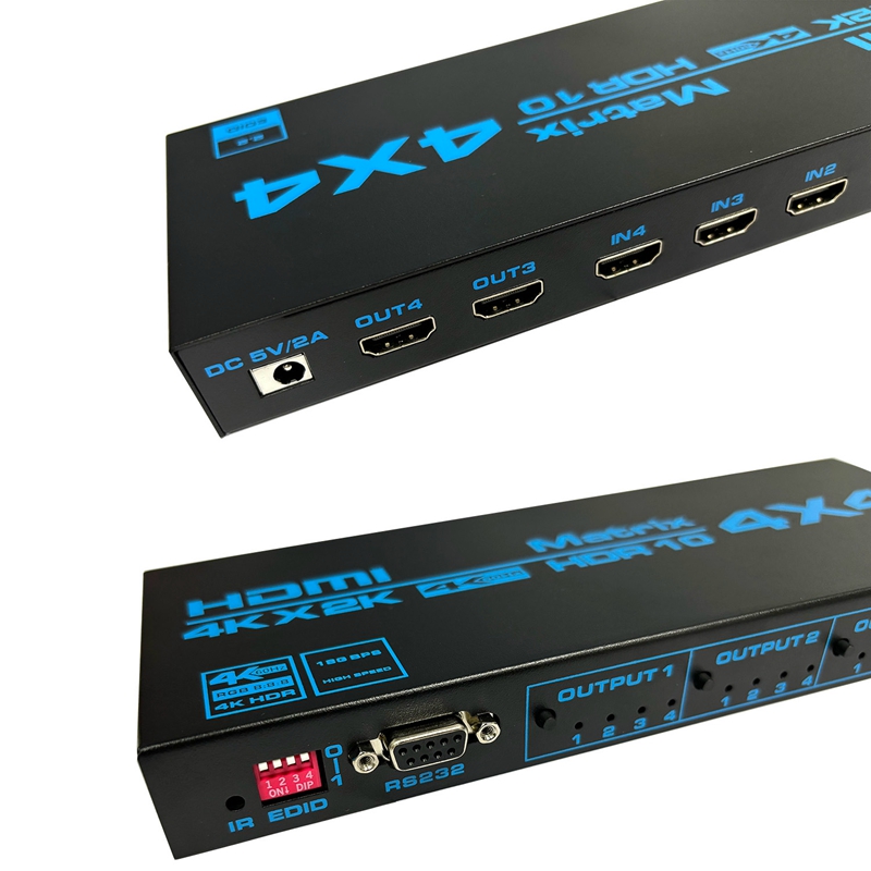 Switch a matrice HDMI 4K 4 in  - Hdmi Matrix Switch recensione e prezzo