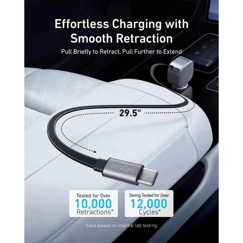 Caricabatterie da auto Anker A - Cable Lock Laptop recensione e prezzo